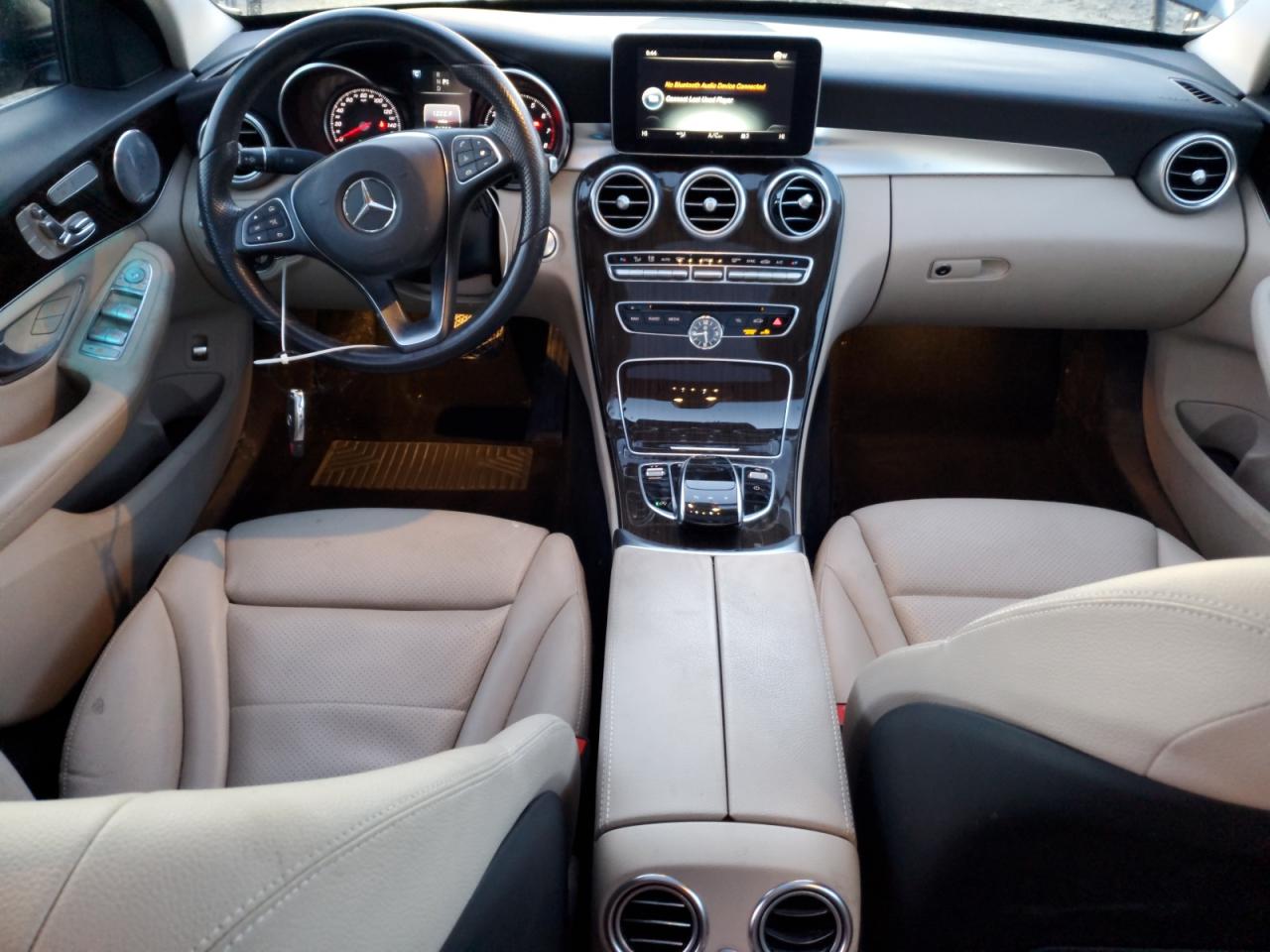 2017 Mercedes-Benz C-klasse VIN 55SWF4KB8HU215751 Copart auction photo, front end damage thumbnail 8