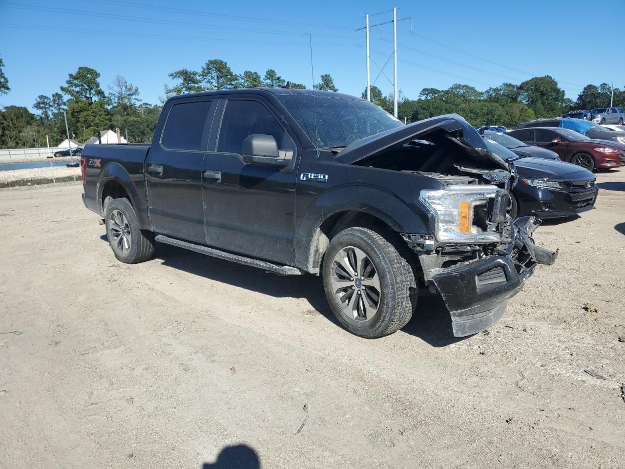 2020 Ford F-150 VIN 1FTEW1C42LFA54457 Copart auction photo, all over damage thumbnail 4