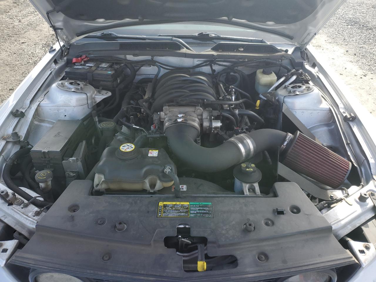 2005 Ford Mustang VIN 1ZVHT82H155211324 Copart auction photo, all over damage thumbnail 11
