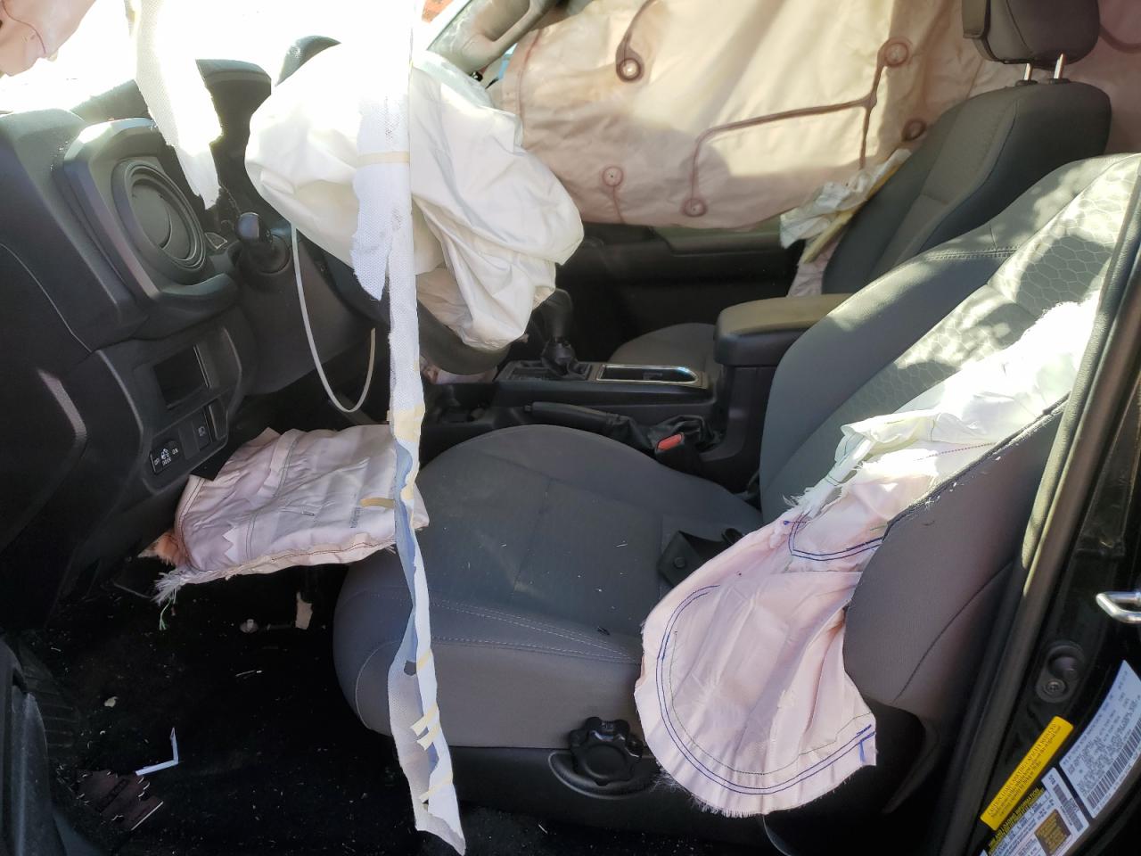 2019 Toyota Tacoma VIN 5TFAX5GN6KX140286 Copart auction photo, front end damage thumbnail 7