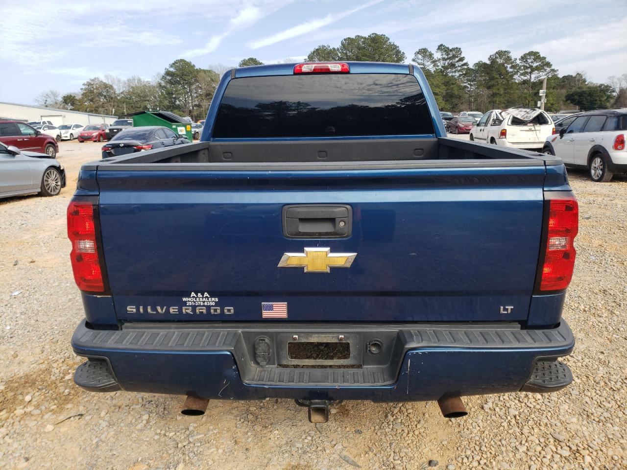 2017 Chevrolet Silverado VIN 3GCUKREC6HG208202 Copart auction photo, front end damage thumbnail 6