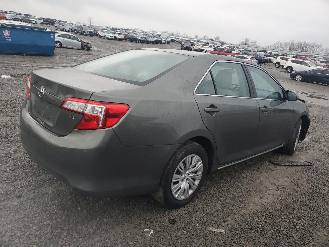 2012 Toyota Camry VIN 4T4BF1FKXCR206124 Copart auction photo, front end damage thumbnail 3