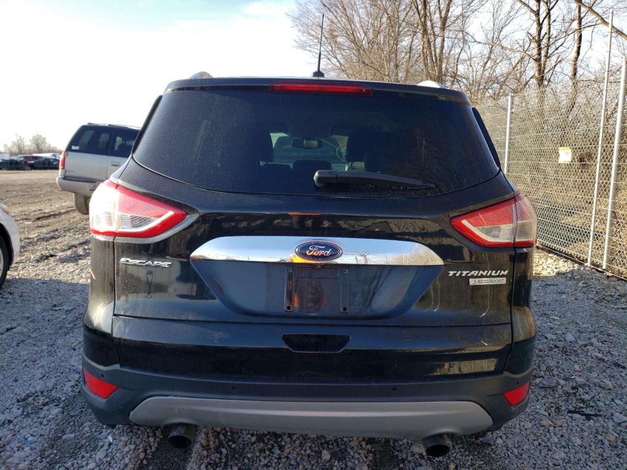 2014 Ford Escape VIN 1FMCU0JX8EUE10327 Copart auction photo, front end damage thumbnail 6