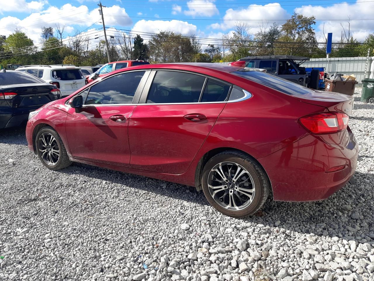 2018 Chevrolet Cruze VIN 1G1BE5SM7J7239733 Copart auction photo, rear end damage thumbnail 2