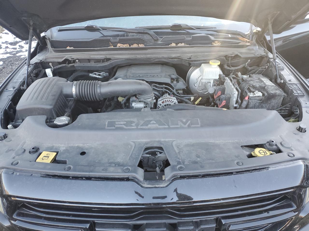 2019 RAM 1500 VIN 1C6SRFFT5KN539374 Copart auction photo, rear end / minor dent/scratches damage thumbnail 11