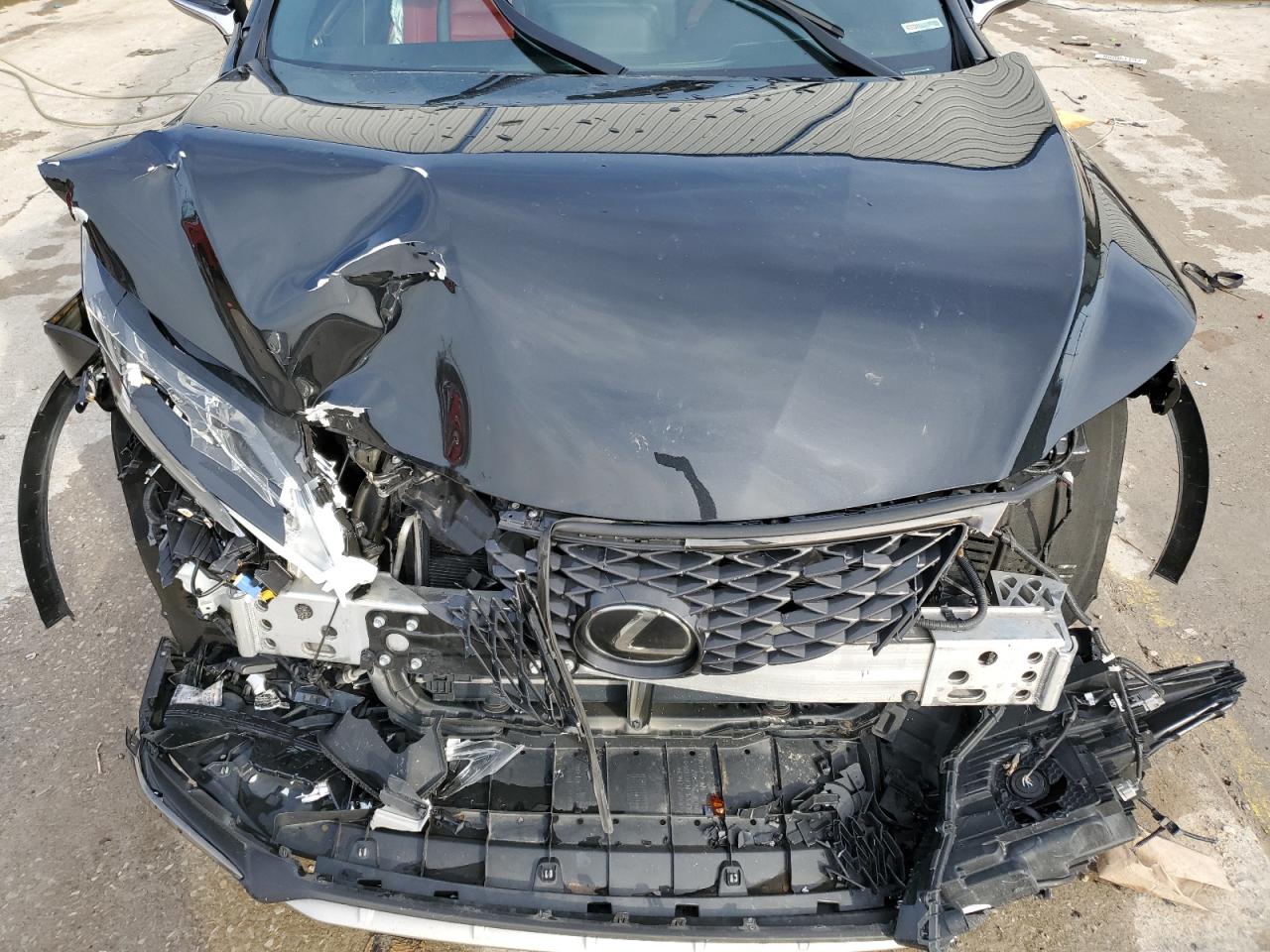 2021 Lexus RX VIN 2T2YZMDA4MC307245 Copart auction photo, front end / rear end damage thumbnail 12