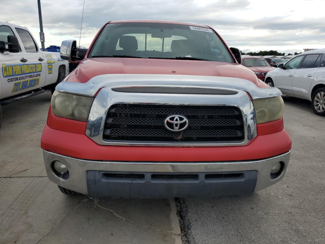2007 Toyota Tundra VIN 5TBRV54177S469272 Copart auction photo, water/flood damage thumbnail 5