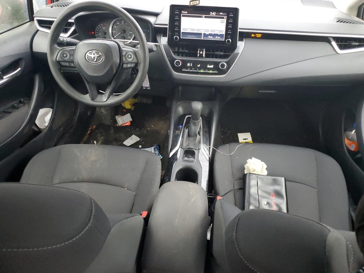 2020 Toyota Corolla VIN JTDEPRAE5LJ097503 Copart auction photo, front end damage thumbnail 8