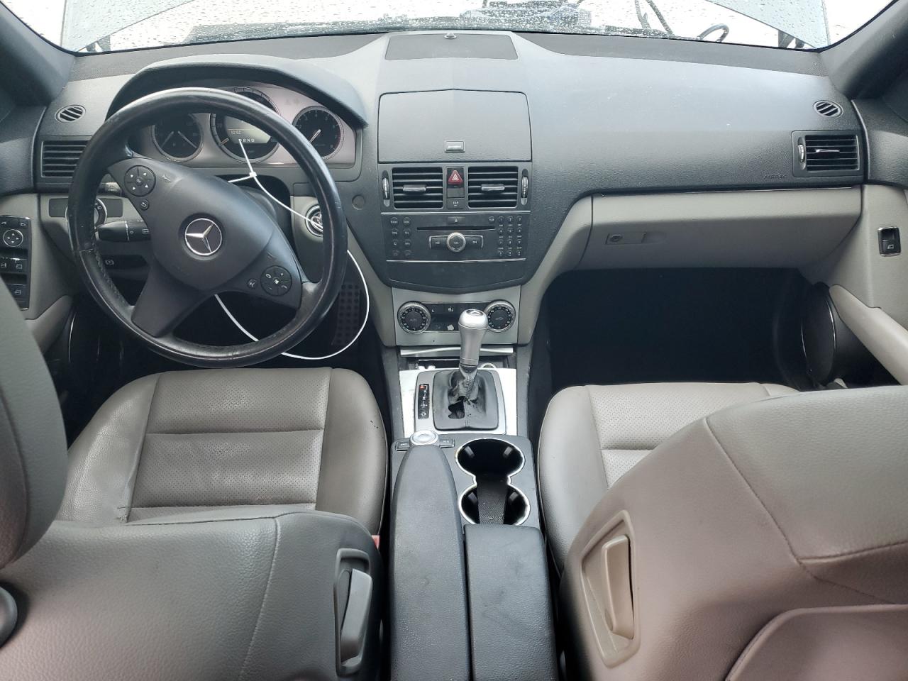2008 Mercedes-Benz C-klasse VIN WDDGF54X38F199075 Copart auction photo, water/flood / front end damage thumbnail 8