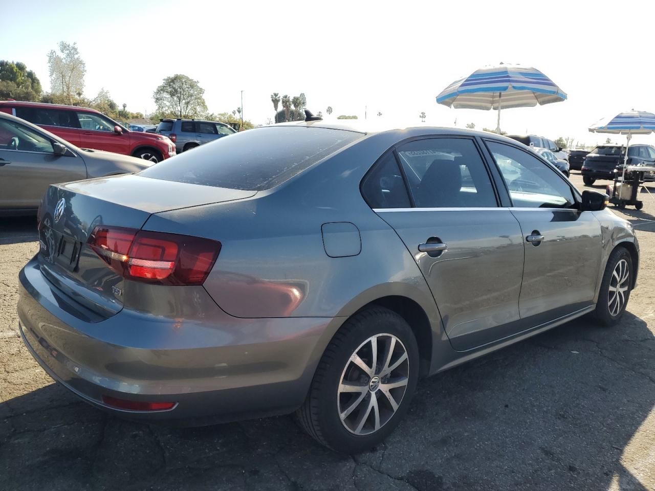 2017 Volkswagen Jetta VIN 3VWDB7AJ4HM279101 Copart auction photo, undercarriage / front end damage thumbnail 3