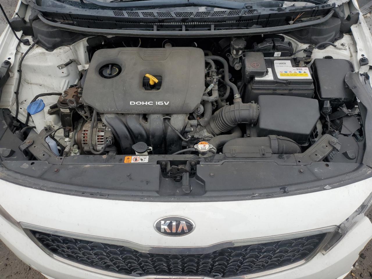 2018 KIA Forte VIN 3KPFK4A74JE190546 Copart auction photo, front end damage thumbnail 12