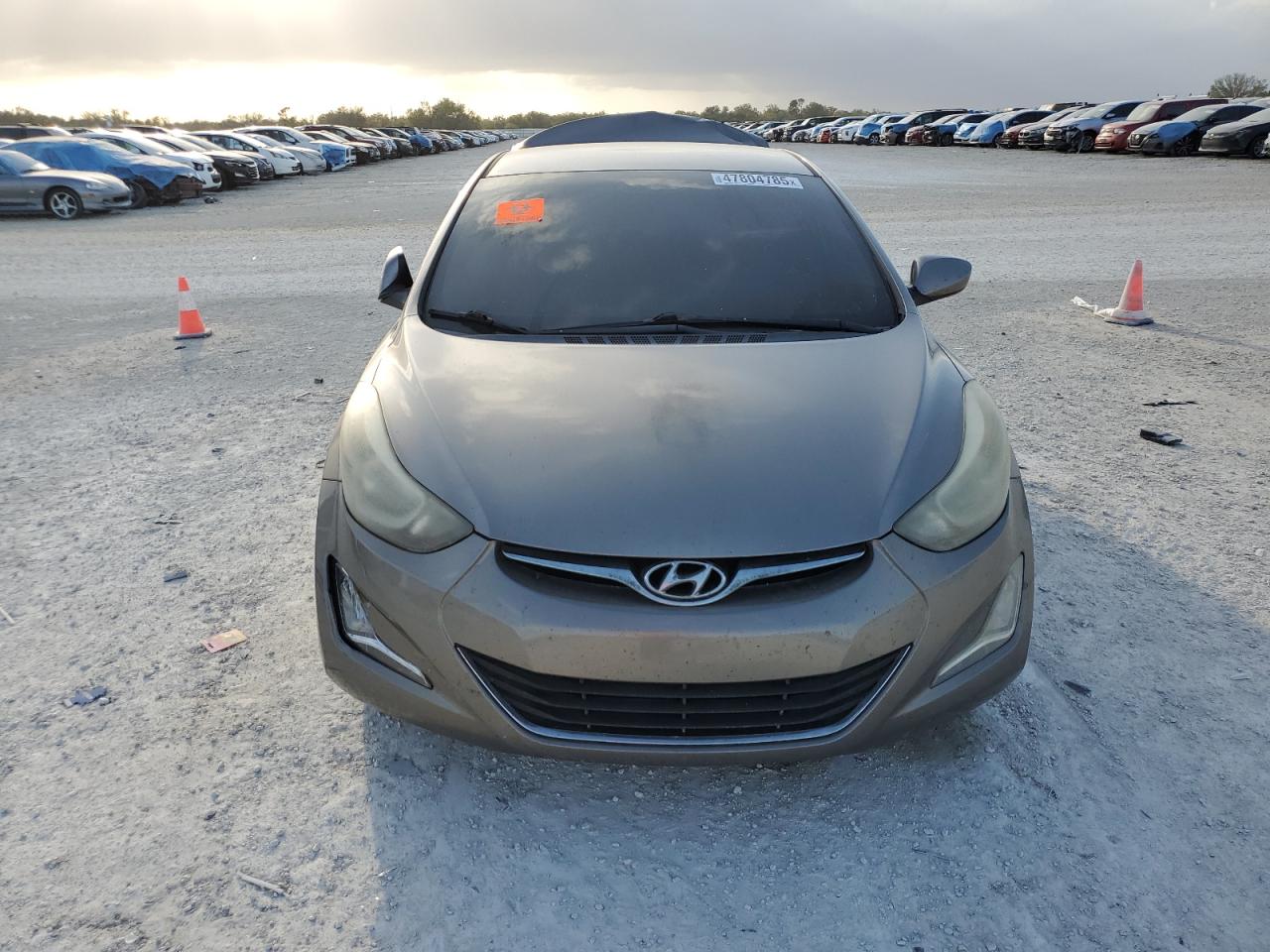 2015 Hyundai Elantra VIN 5NPDH4AE8FH594814 Copart auction photo, rear end damage thumbnail 5