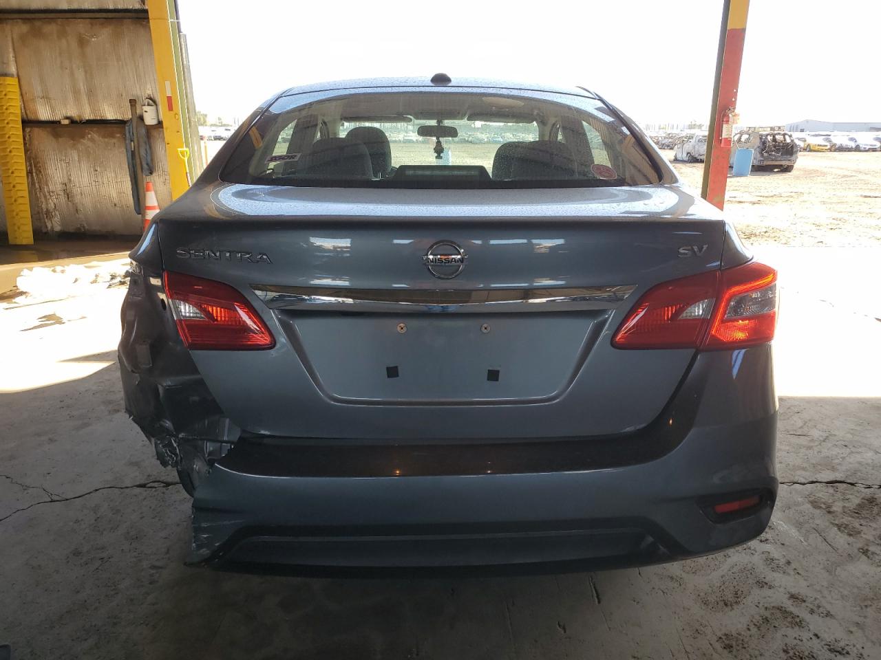 2018 Nissan Sentra VIN 3N1AB7AP4JL632171 Copart auction photo, rear end damage thumbnail 6