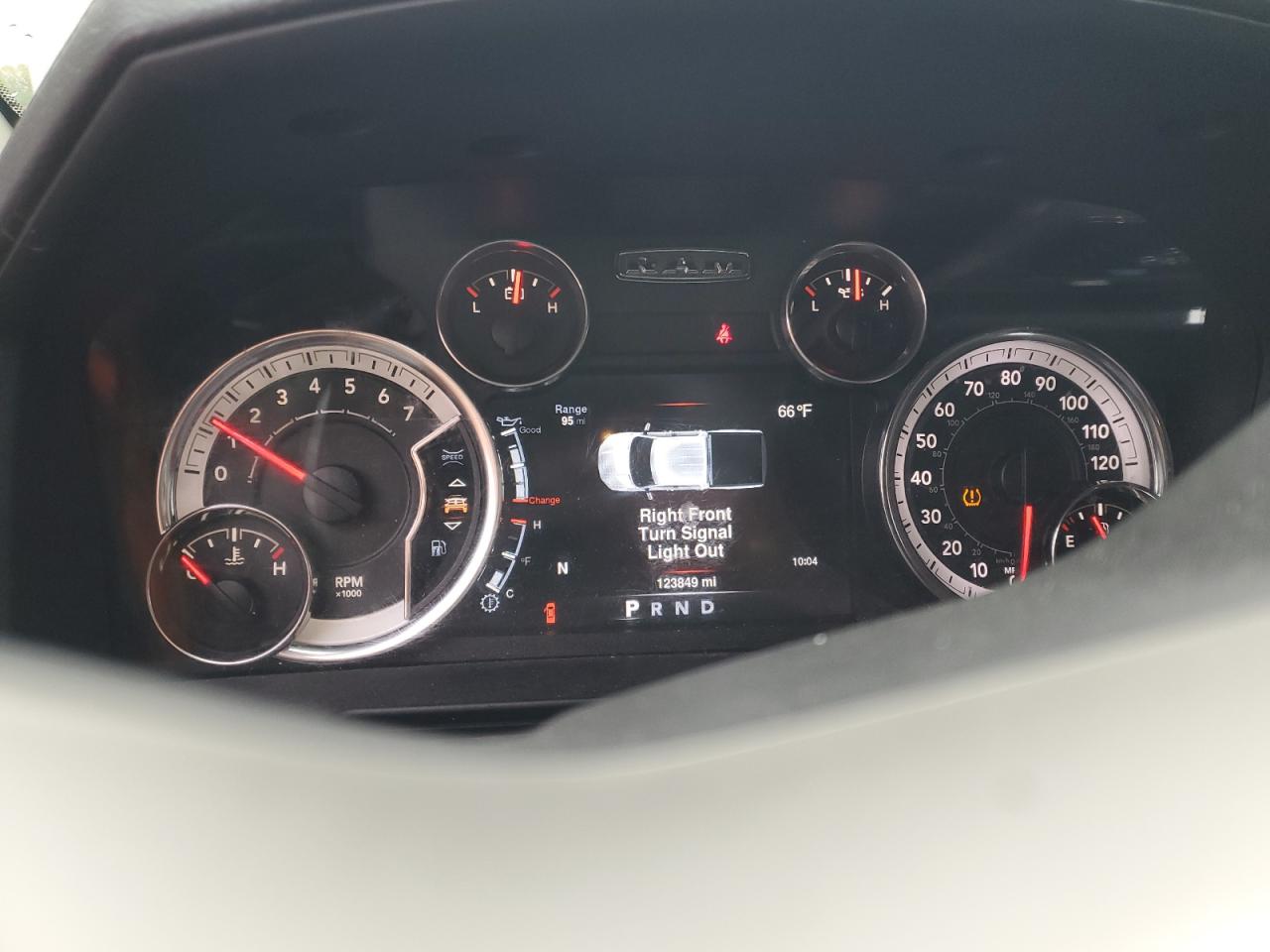 2013 RAM 1500 VIN 1C6RR7NT1DS607020 Copart auction photo, front end / side damage thumbnail 9