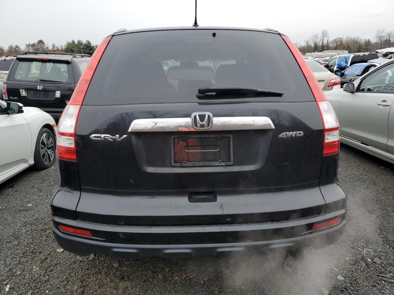 2010 Honda CR-V VIN 5J6RE4H52AL095199 Copart auction photo, front end damage thumbnail 6