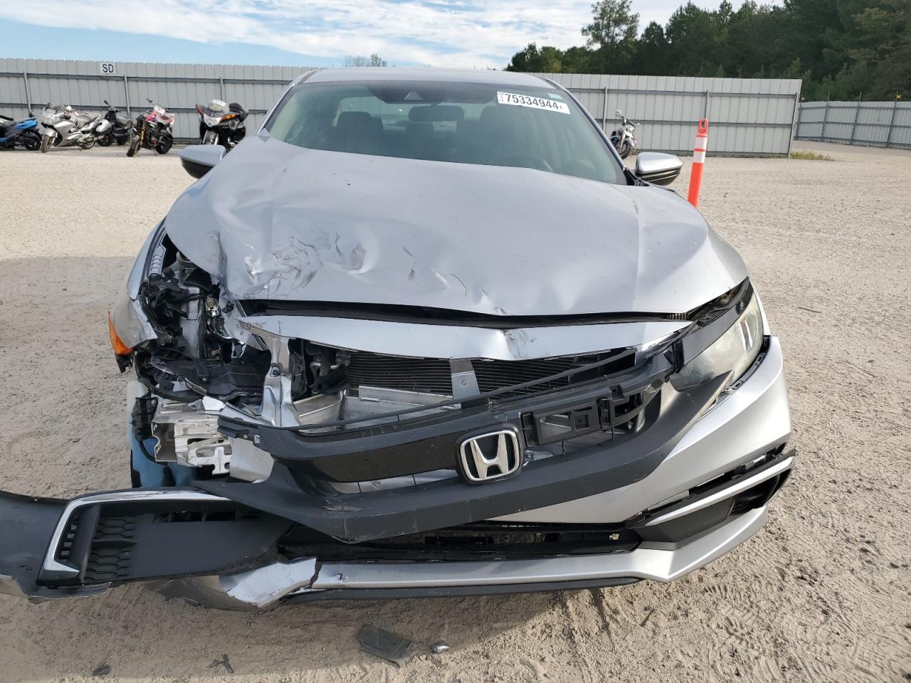 2019 Honda cb VIN 19XFC2F61KE047413 Copart auction photo, front end damage thumbnail 5