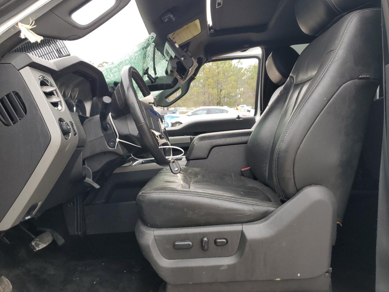 2014 Ford F250 VIN 1FT7W2BT9EEA90209 Copart auction photo, front end / top/roof damage thumbnail 7