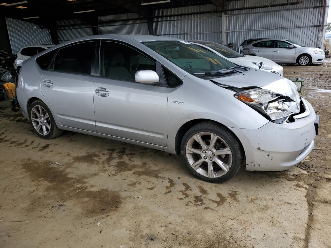 2008 Toyota Prius VIN JTDKB20U687796113 Copart auction photo, front end damage thumbnail 4