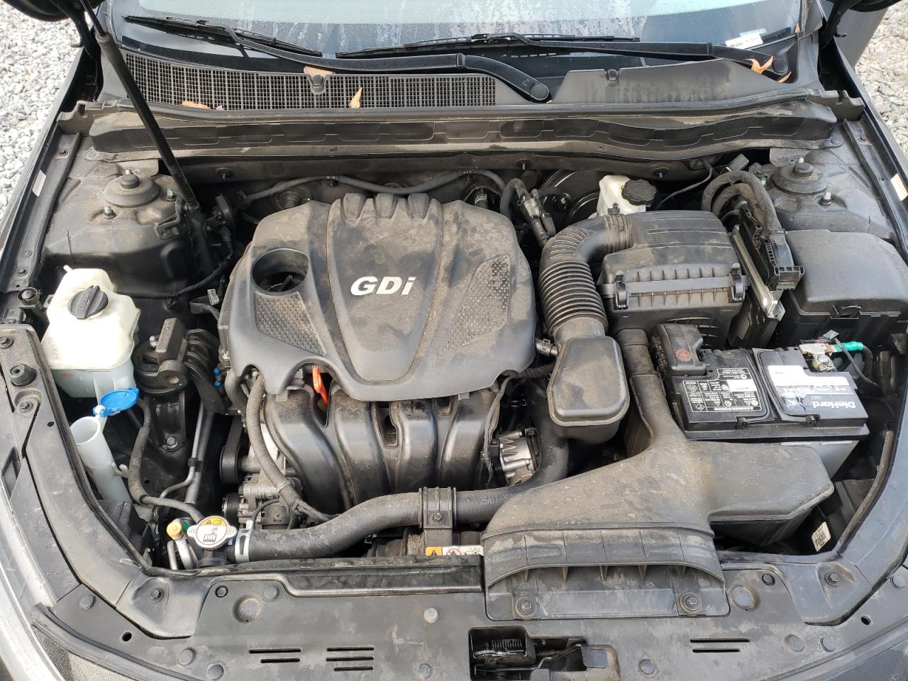 2015 KIA Optima VIN 5XXGM4A77FG463184 Copart auction photo, undercarriage / front end damage thumbnail 11