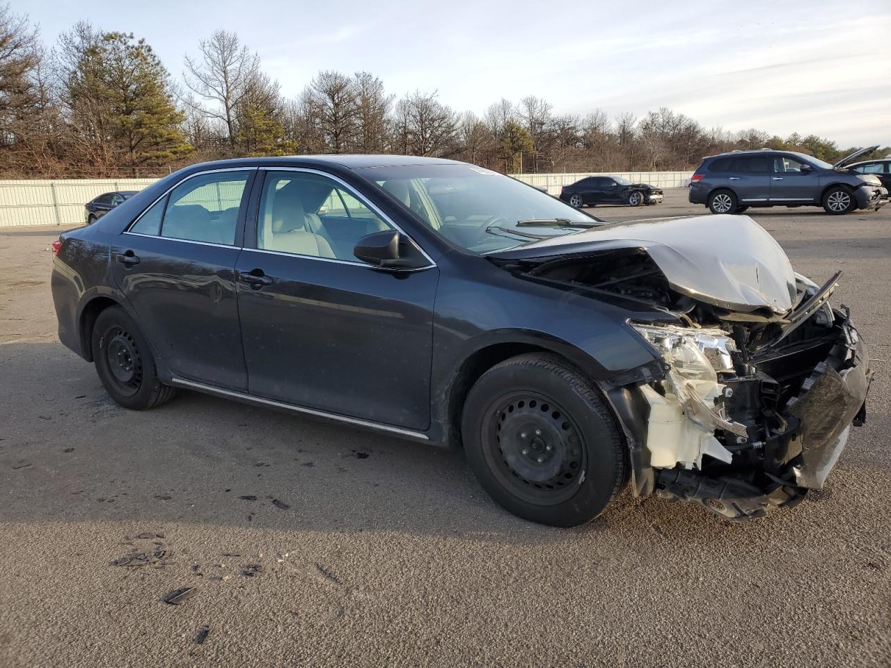 2013 Toyota Camry VIN 4T4BF1FKXDR303180 Copart auction photo, front end / minor dent/scratches damage thumbnail 4