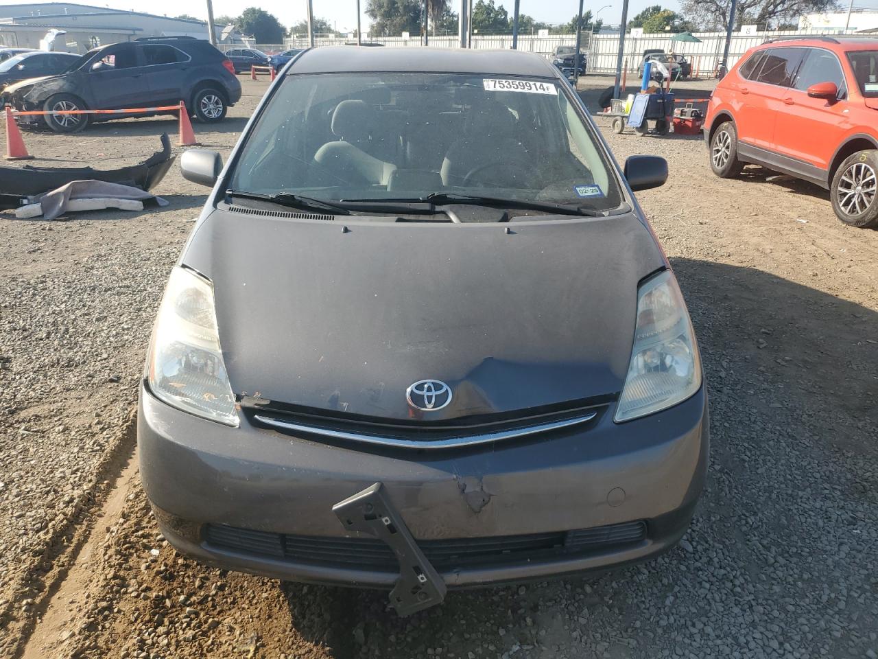 2009 Toyota Prius VIN JTDKB20UX93494543 Copart auction photo, rear end / front end damage thumbnail 5