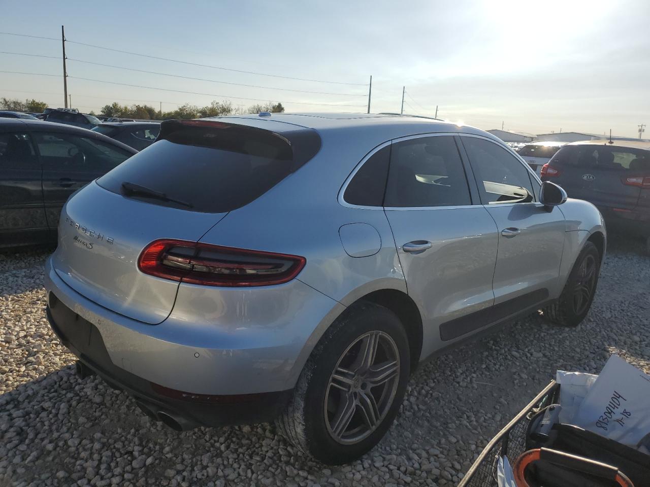 2015 Porsche Macan VIN WP1AB2A54FLB65737 Copart auction photo, all over damage thumbnail 3