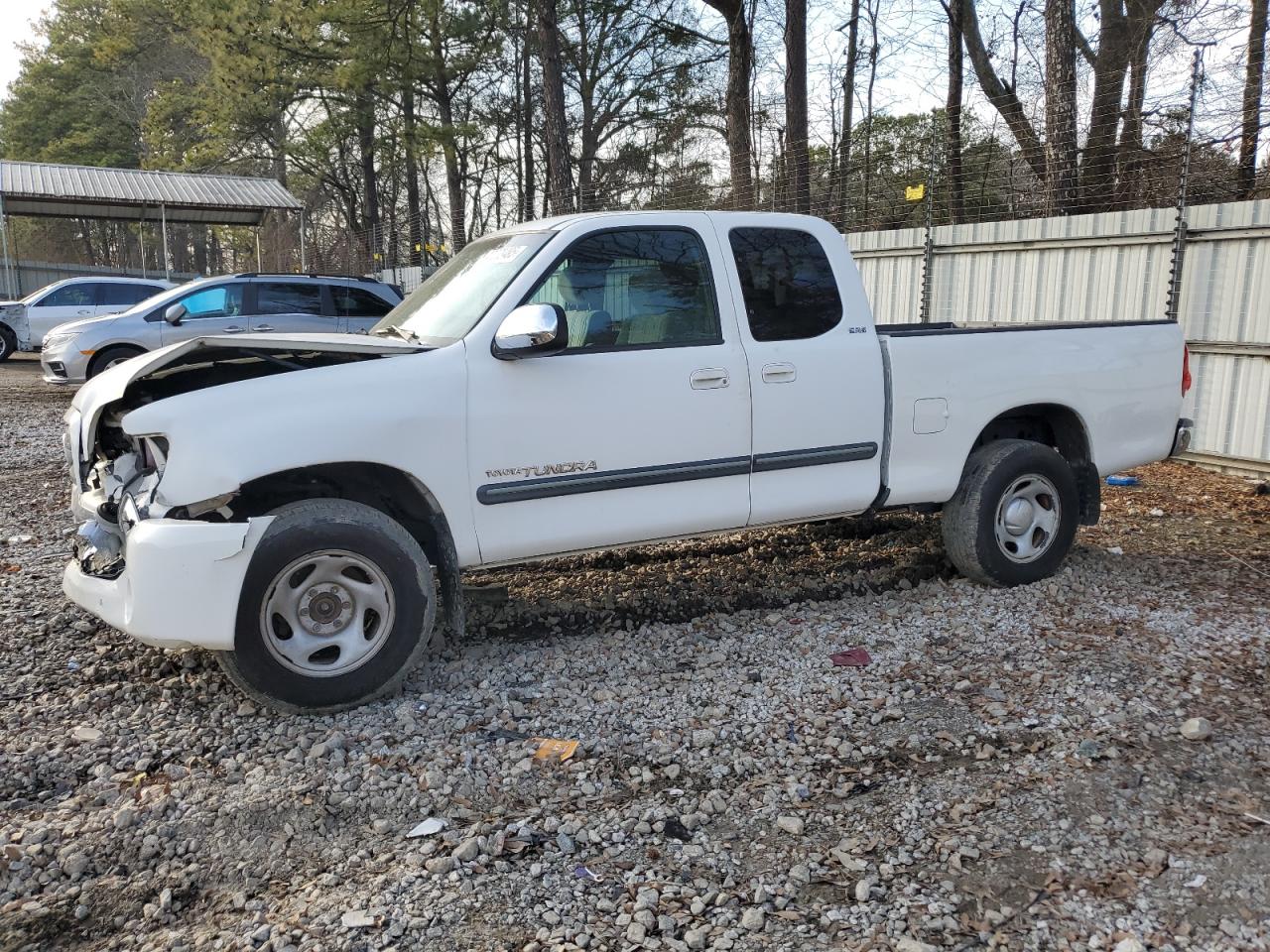 2006 Toyota Tundra VIN 5TBRU34196S480327