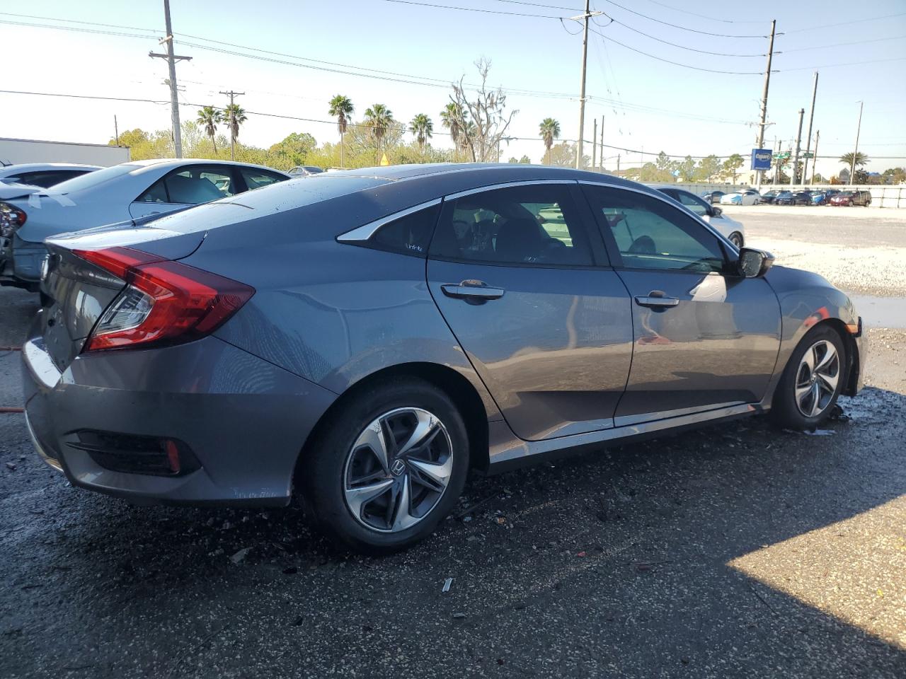 2021 Honda Civic VIN 2HGFC2F61MH536063 Copart auction photo, front end damage thumbnail 3