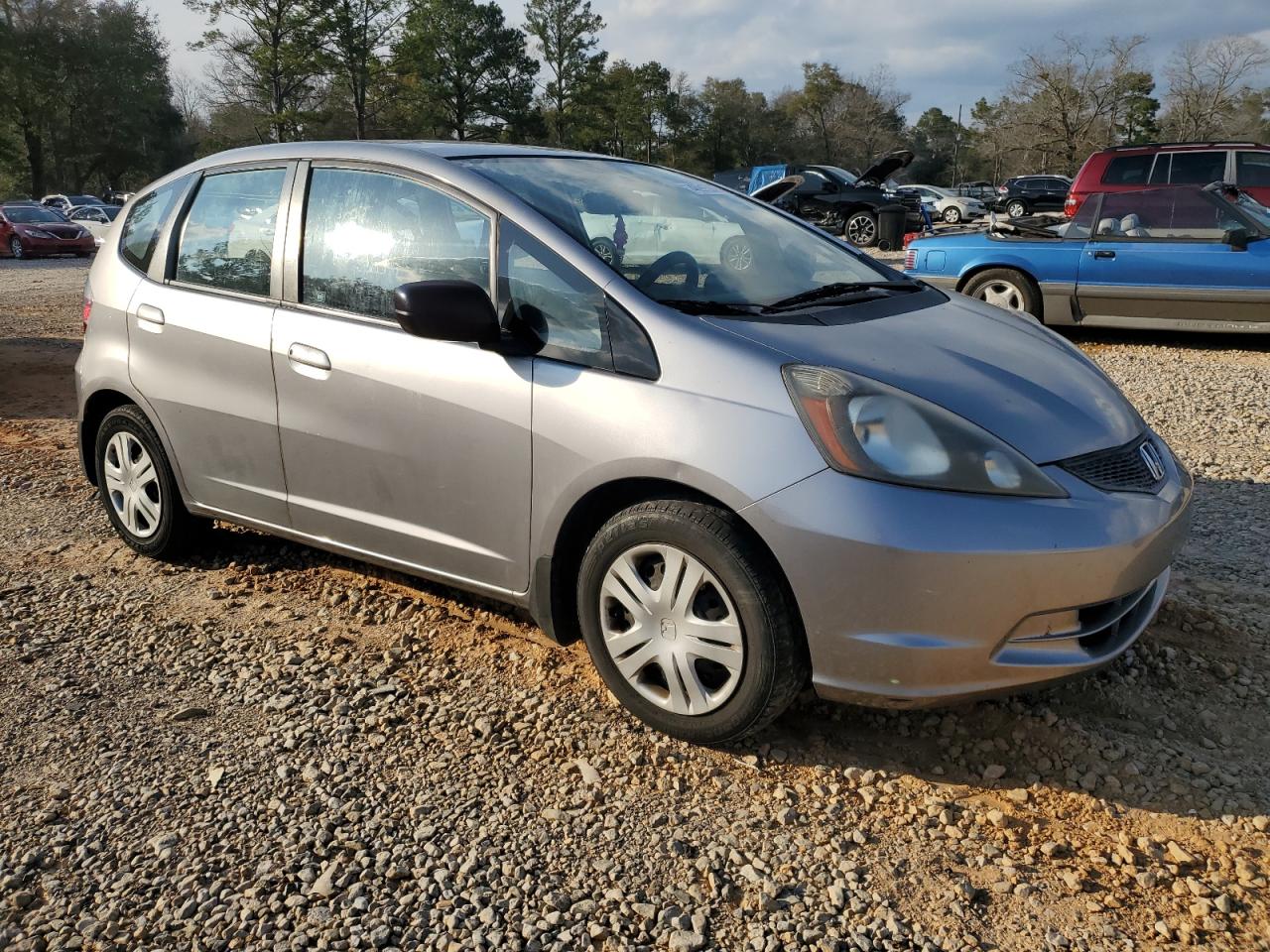 2010 Honda Fit VIN JHMGE8G2XAS015776 Copart auction photo, rear end damage thumbnail 4