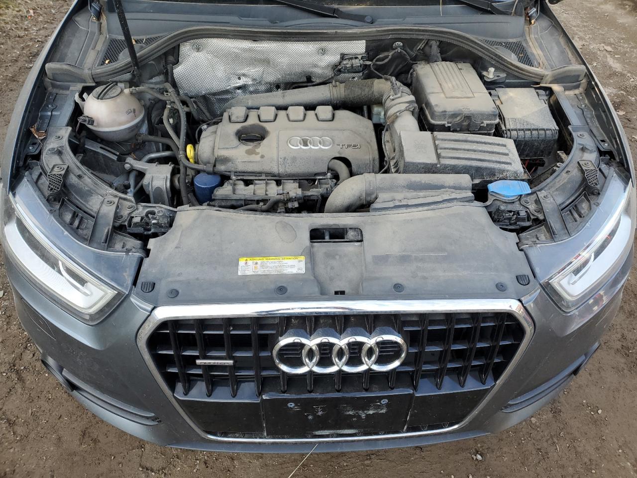 2015 Audi Q3 VIN WA1EFCFS2FR010185 Copart auction photo, all over damage thumbnail 12