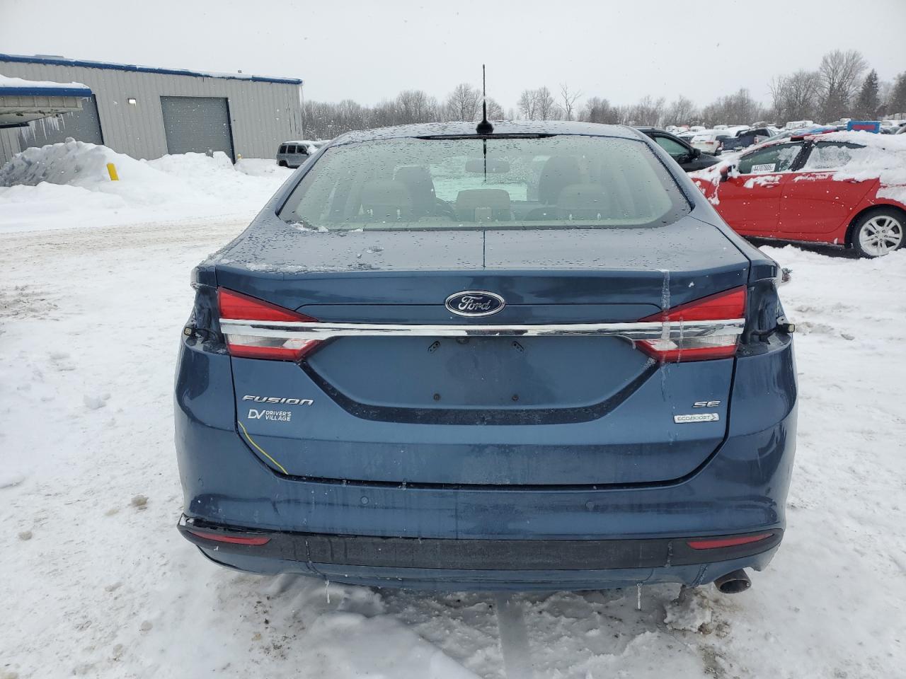 2018 Ford Fusion VIN 3FA6P0HD8JR199593 Copart auction photo, rear end damage thumbnail 6