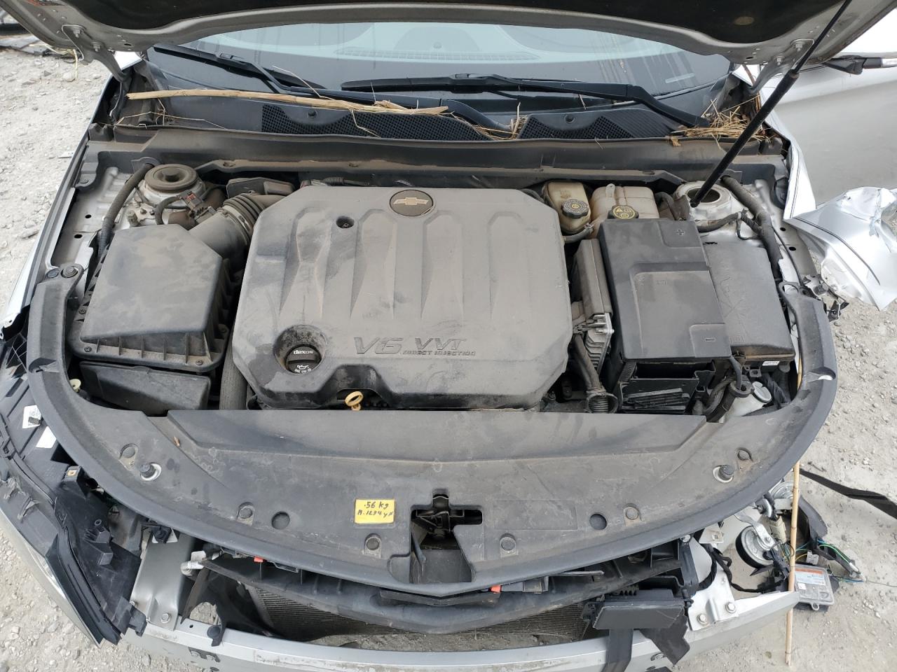 2018 Chevrolet Impala VIN 2G1125S38J9123595 Copart auction photo, front end damage thumbnail 12