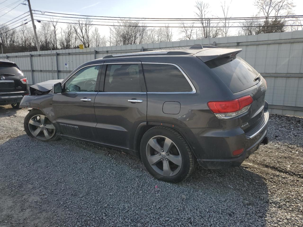 2014 Jeep Grand Cherokee VIN 1C4RJFCG4EC172361 Copart auction photo, front end / rear end damage thumbnail 2