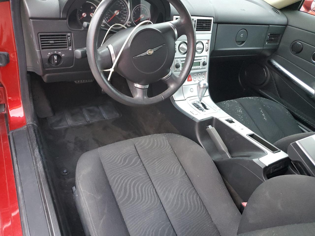2007 Chrysler Crossfire VIN 1C3LN55L67X070249 Copart auction photo, water/flood damage thumbnail 8