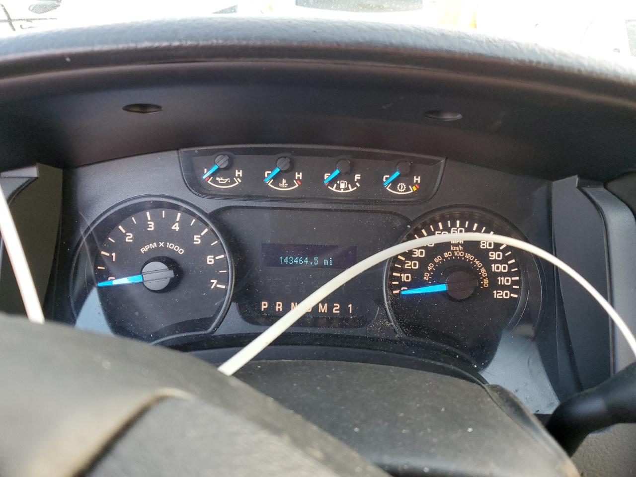 2013 Ford F-150 VIN 1FTFX1CF1DKF91395 Copart auction photo, water/flood damage thumbnail 9