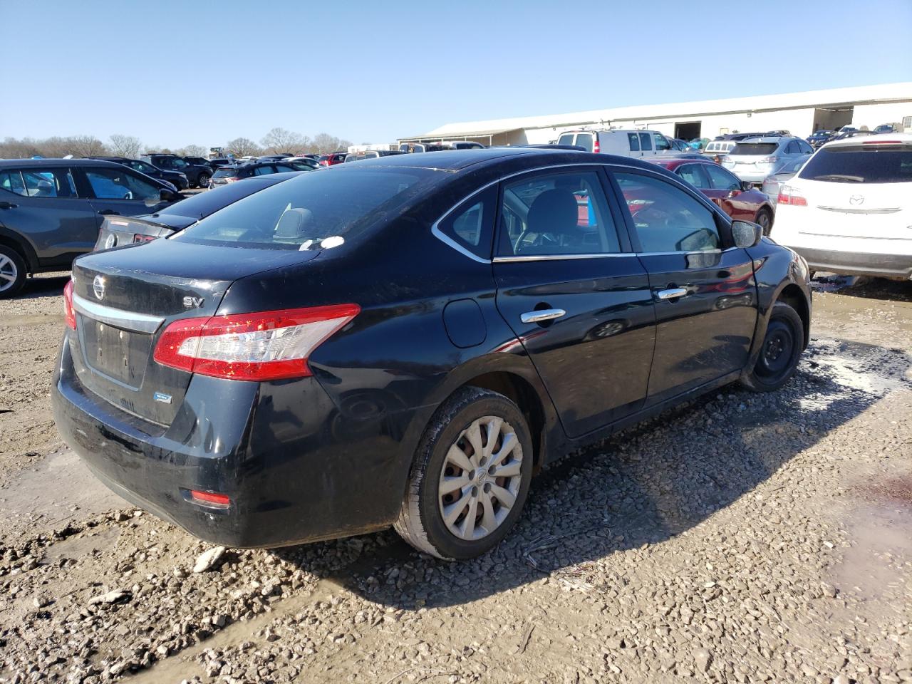 2013 Nissan Sentra VIN 3N1AB7AP0DL734474 Copart auction photo, minor dent/scratches damage thumbnail 3