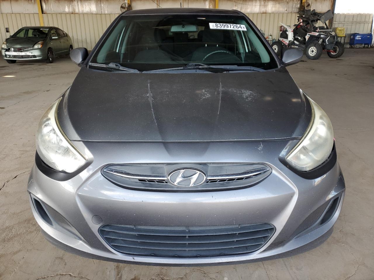 2016 Hyundai Accent VIN KMHCT5AE9GU258821 Copart auction photo, mechanical / front end damage thumbnail 5