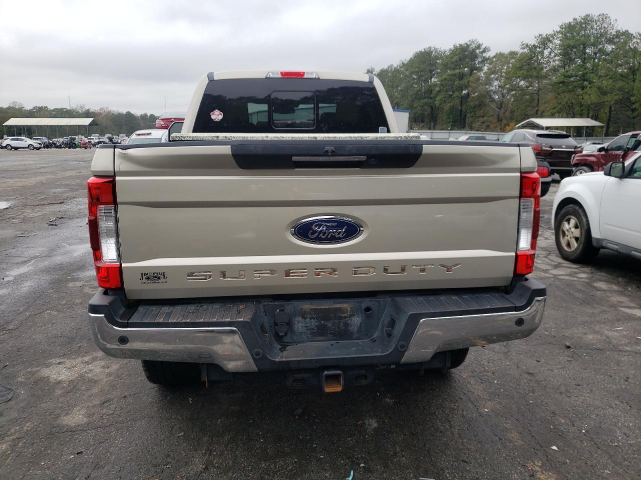 2017 Ford F250 VIN 1FT7W2BT7HEB88045 Copart auction photo, water/flood damage thumbnail 6
