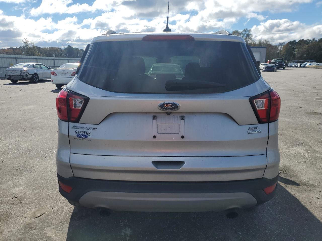2019 Ford Escape VIN 1FMCU0HD2KUB46156 Copart auction photo, side damage thumbnail 6