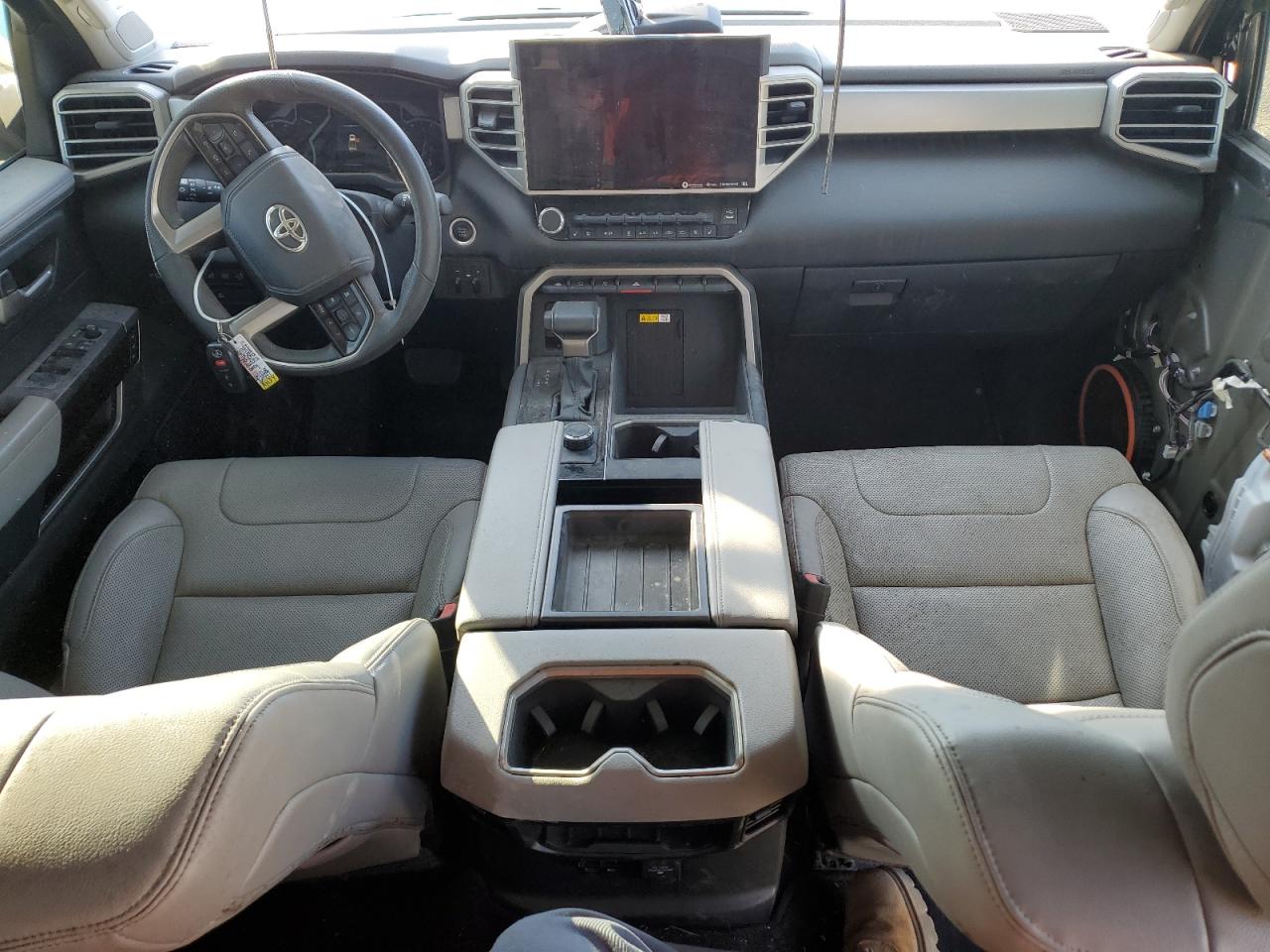 2023 Toyota Tundra VIN 5TFJA5DB8PX091868 Copart auction photo, front end / top/roof damage thumbnail 8