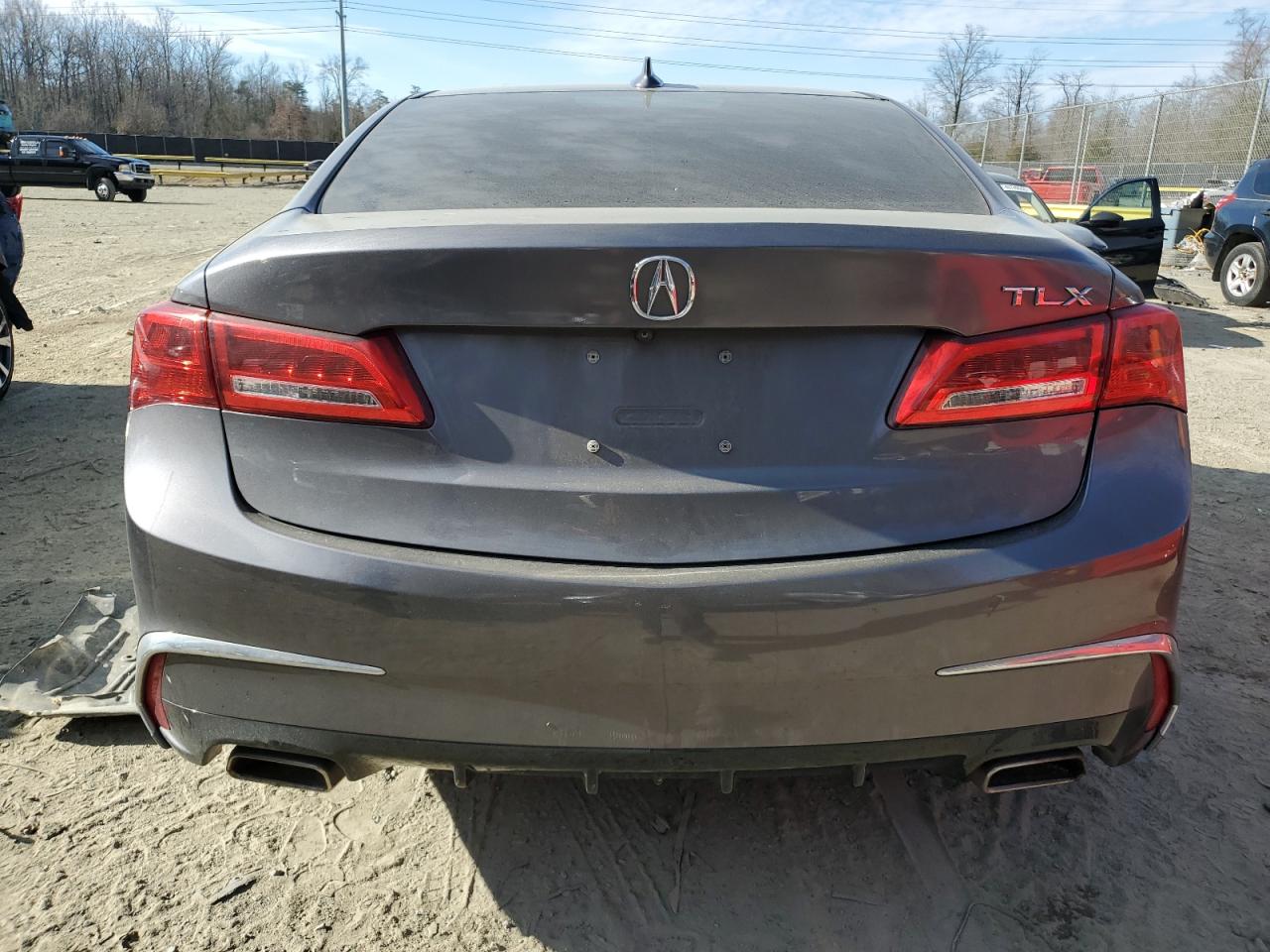 2018 Acura TLX VIN 19UUB2F56JA012371 Copart auction photo, front end / mechanical damage thumbnail 6