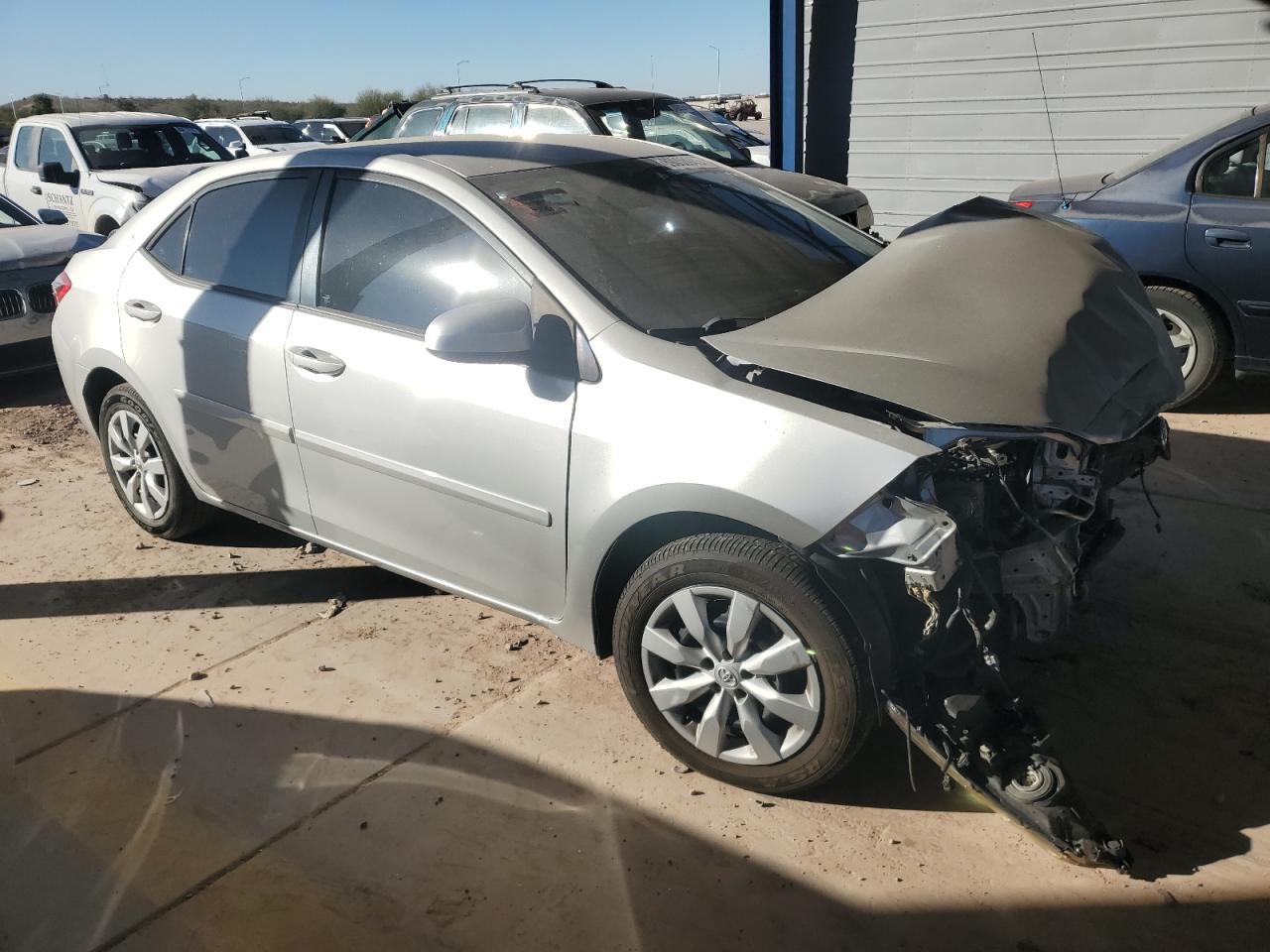 2016 Toyota Corolla VIN 2T1BURHE0GC734624 Copart auction photo, front end damage thumbnail 4