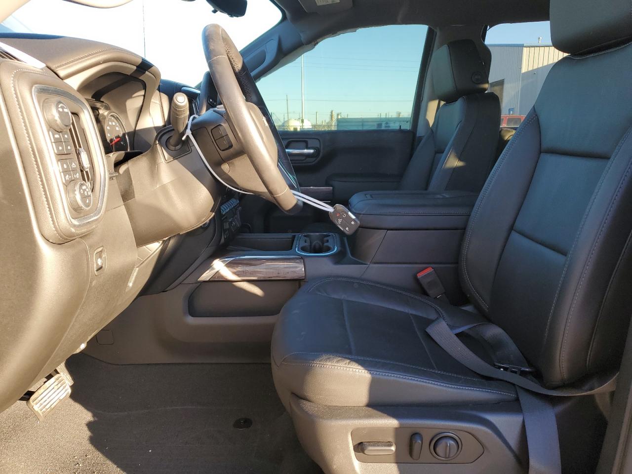2020 Chevrolet Silverado VIN 1GCUYGEL9LZ376654 Copart auction photo, side damage thumbnail 7