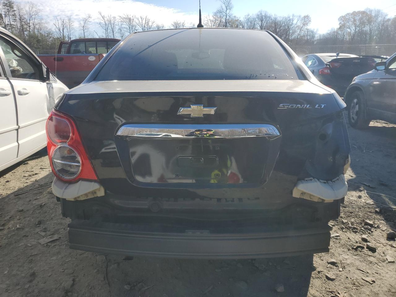 2014 Chevrolet Sonic VIN 1G1JC5SH2E4234760 Copart auction photo, all over damage thumbnail 6