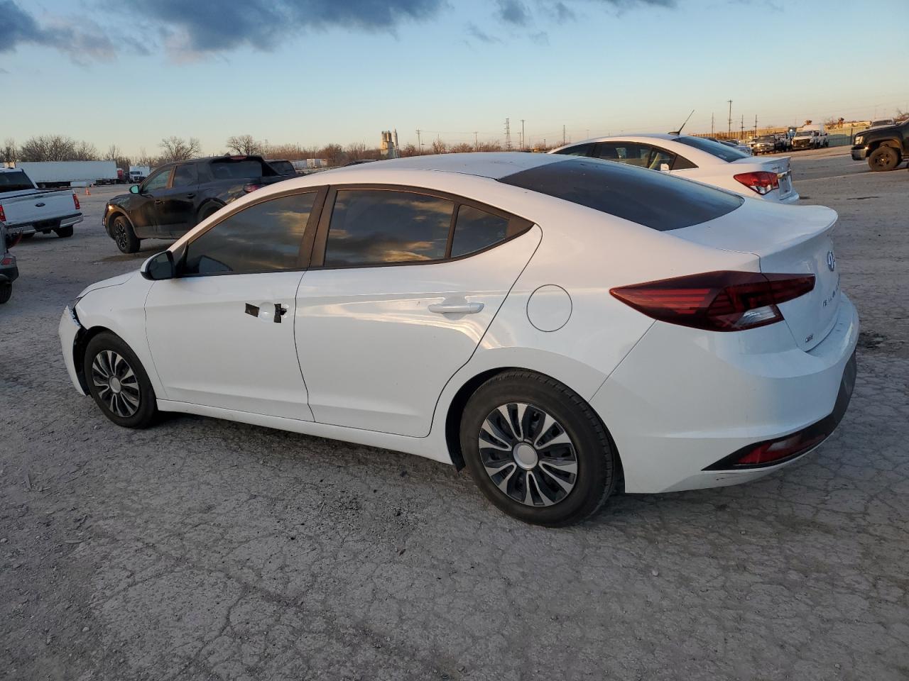 2019 Hyundai Elantra VIN 5NPD74LF2KH405013 Copart auction photo, all over / mechanical damage thumbnail 2