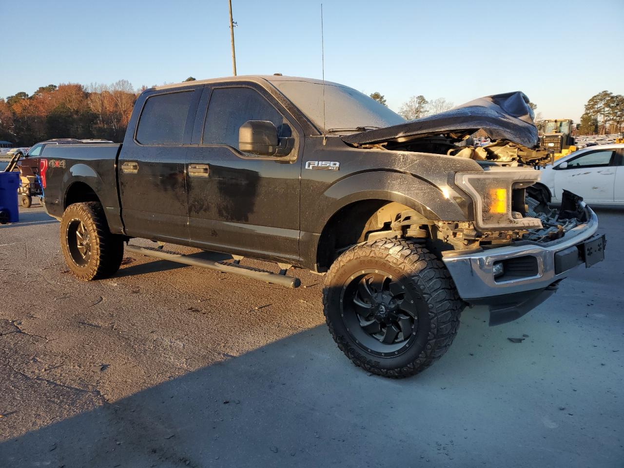 2018 Ford F-150 VIN 1FTEW1EP9JKE88614 Copart auction photo, mechanical / front end damage thumbnail 4