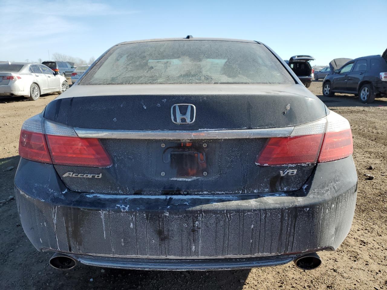 2013 Honda Accord VIN 1HGCR3F89DA002283 Copart auction photo, front end / minor dent/scratches damage thumbnail 6