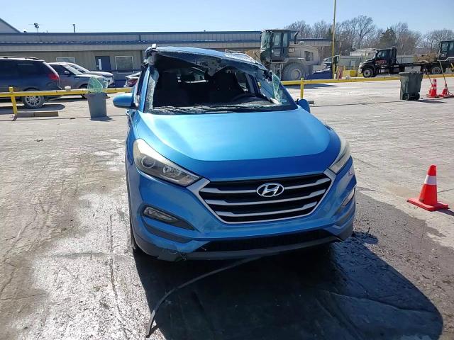 2018 Hyundai Tucson VIN KM8J33A48JU602844 Copart auction photo, top/roof / all over damage thumbnail 15