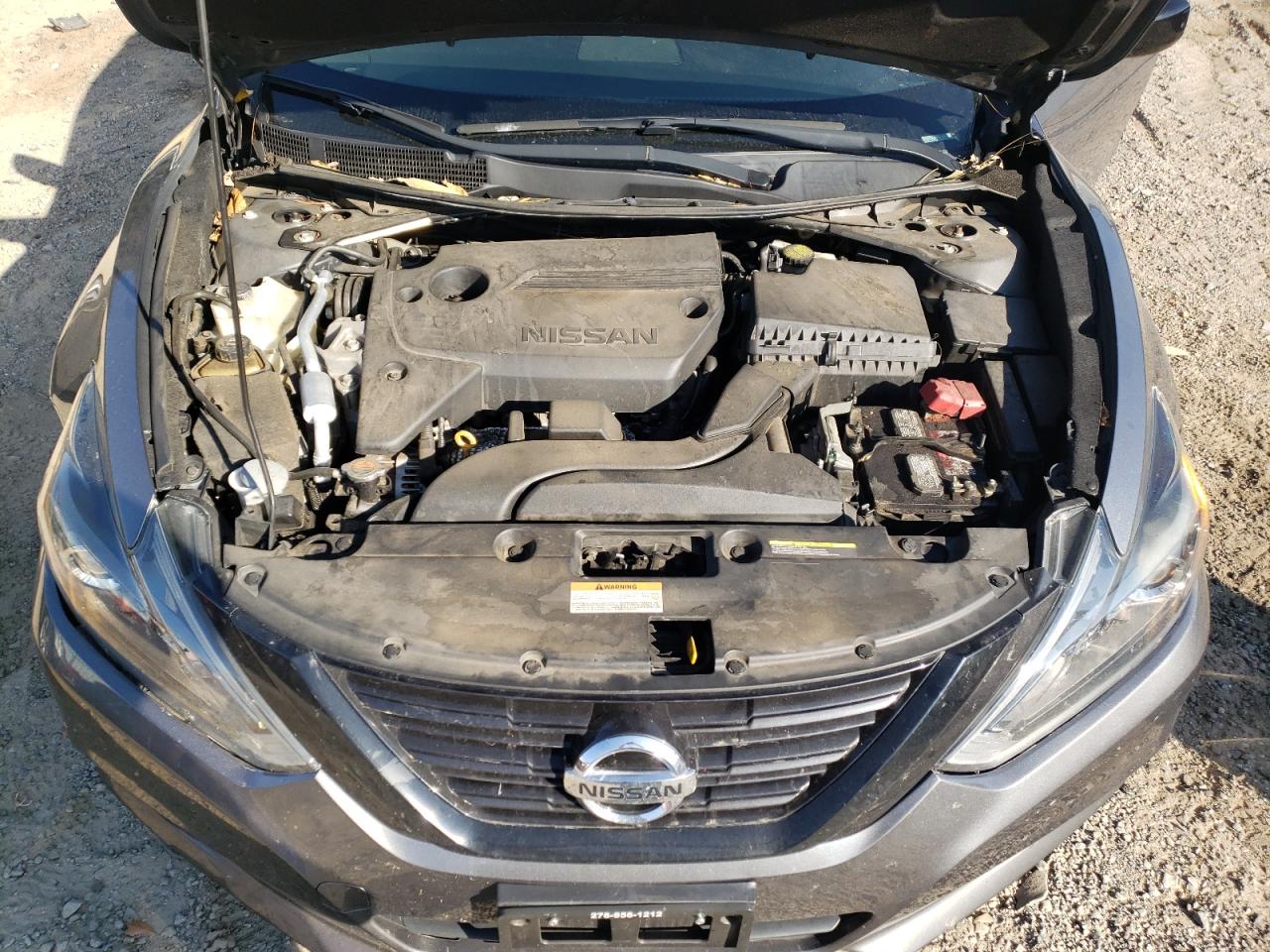 2018 Nissan Altima VIN 1N4AL3AP0JC298516 Copart auction photo, side / front end damage thumbnail 12