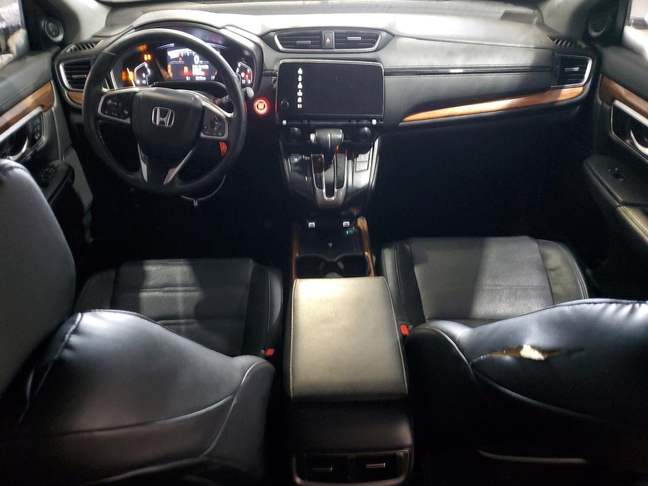 2021 Honda CR-V VIN 7FARW2H9XME102258 Copart auction photo, vandalism damage thumbnail 8